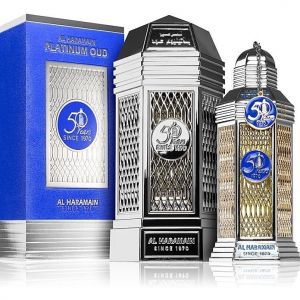 Al Haramain 50 Years Platinum Oud