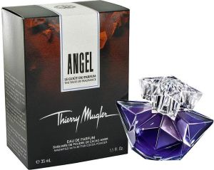Thierry Mugler The Taste of Fragrance Angel Magnified with Bitter Cocoa Powder