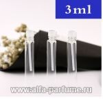 парфюм Пробирка 3ml *Стекло Белый колпачек