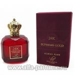 Paris World Luxury 24K Supreme Gold Almas Pink