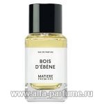 Matiere Premiere Bois d`Ebene