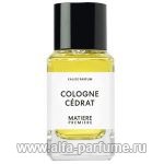 парфюм Matiere Premiere Cologne Cedrat