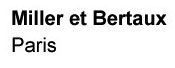 духи и парфюмы Мужская парфюмерная вода Miller et Bertaux